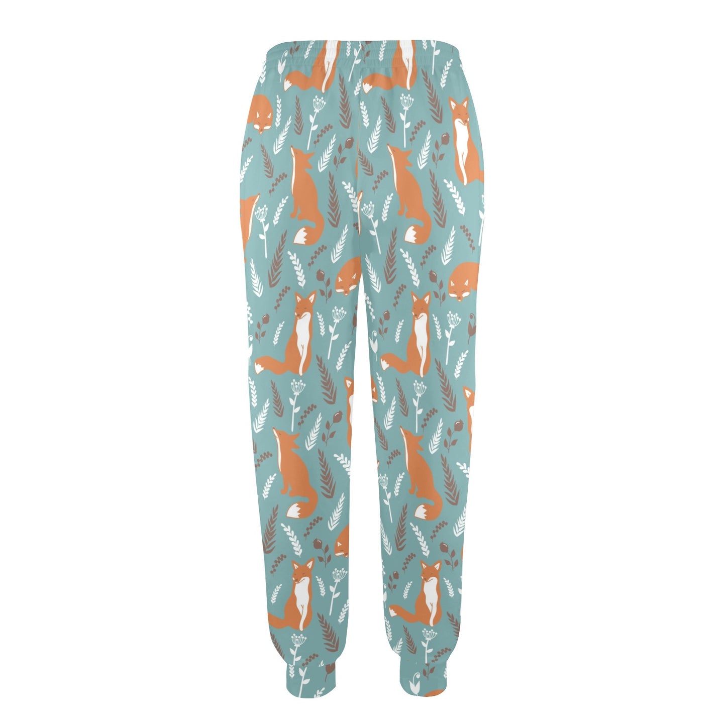 Fox Forest Print Pattern Women's Casual Track Pants
