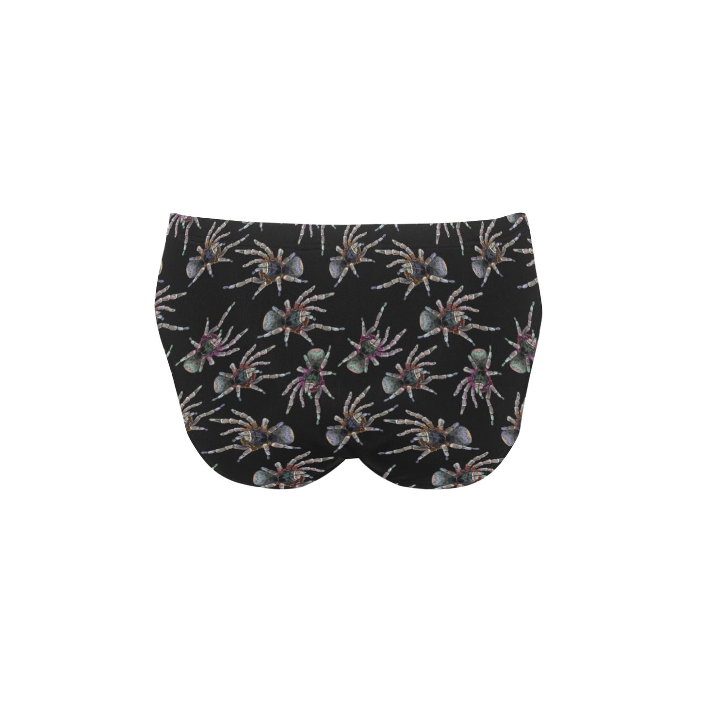 Tarantula Print Design LKS402 Men's Swimming Briefs