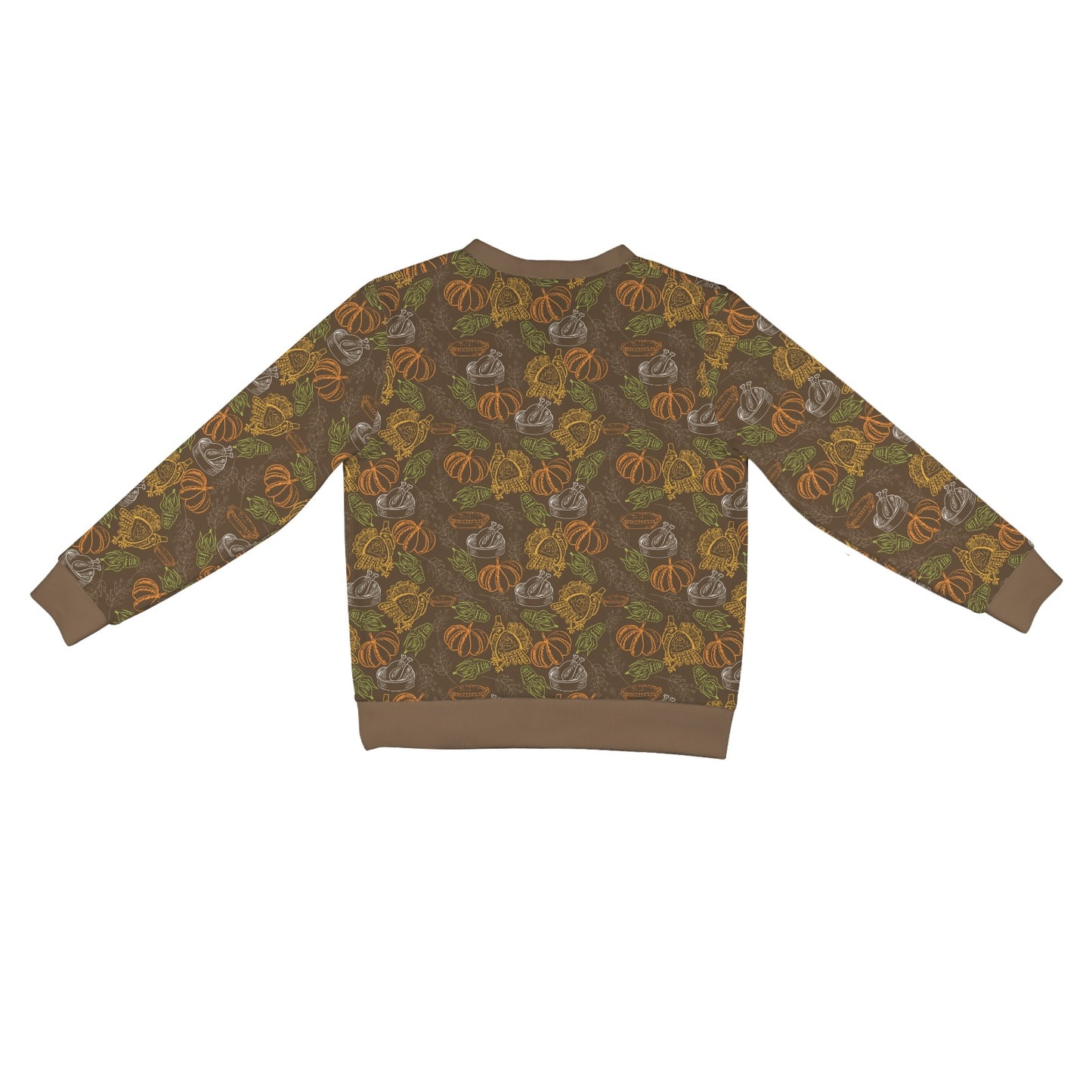 Thanksgiving Print Design LKS301 Women's Cardigan