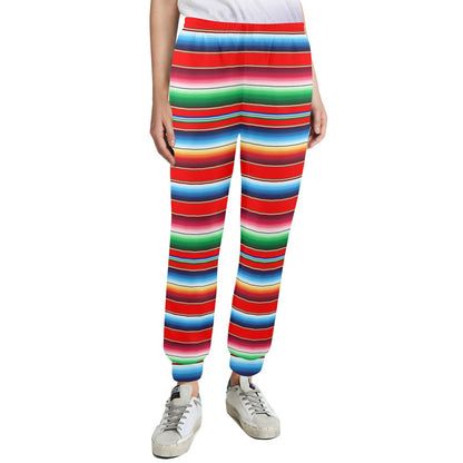 Serape Print Women's Casual Track Pants