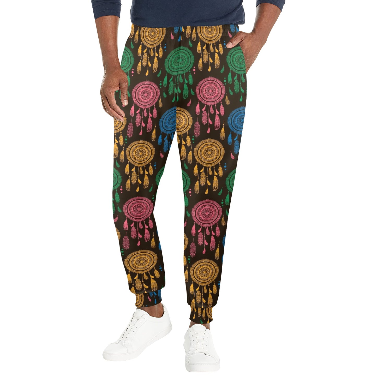 dream colorful catcher Design Print Pattern JJ0153 Men's Casual Track Pants