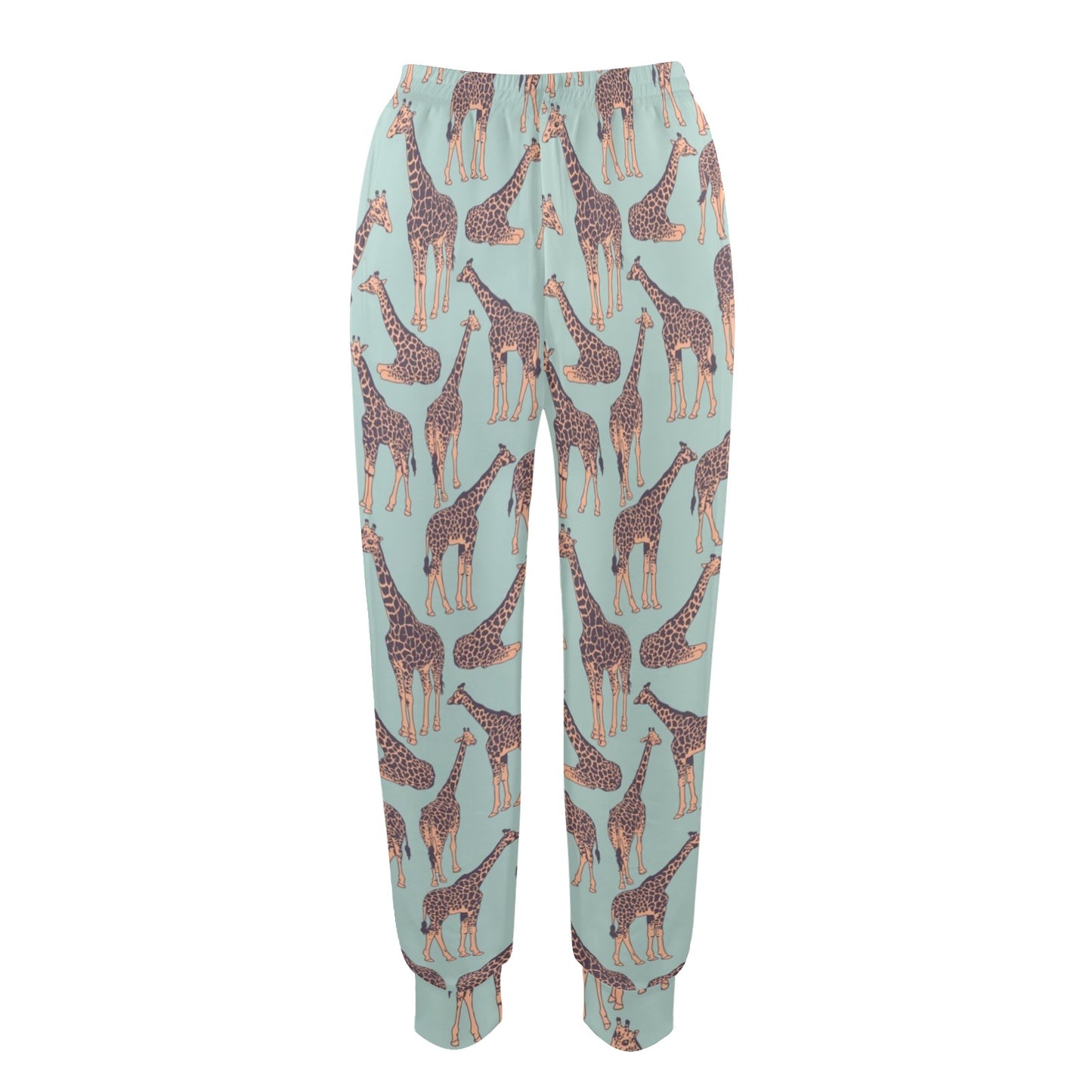 giraffe Design Print Pattern JJ0267 Women's Casual Track Pants