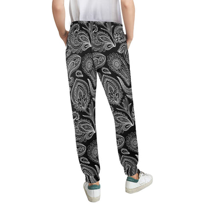 Paisley Pattern Print Design A04 Women's Casual Track Pants