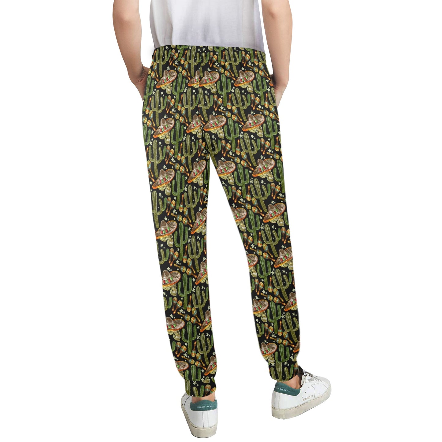 Western Style Print Women's Casual Track Pants