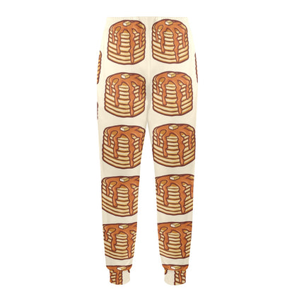 Pancake Pattern Print Design A02 Men's Casual Track Pants