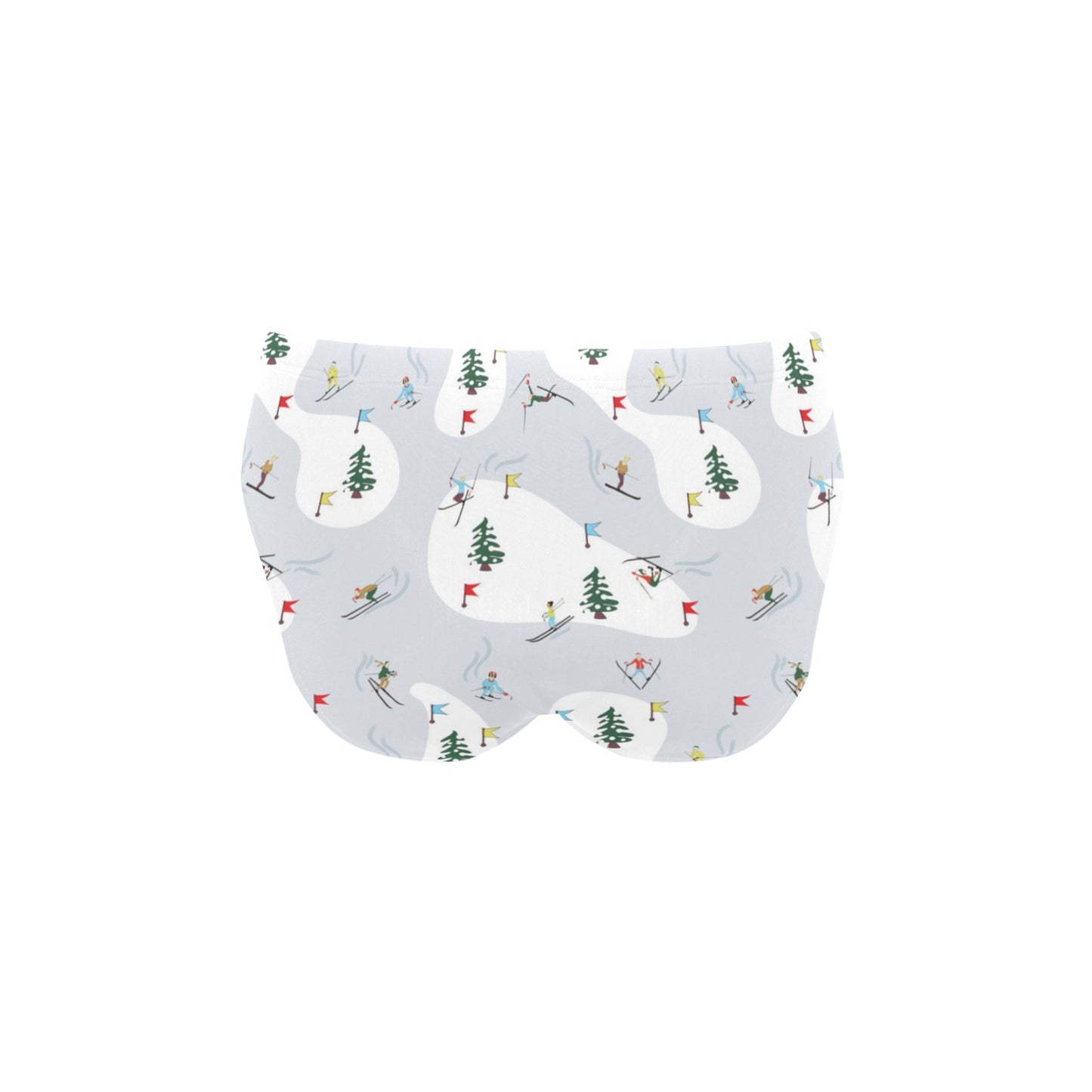 Ski Print Design LKS305 Men's Swimming Briefs