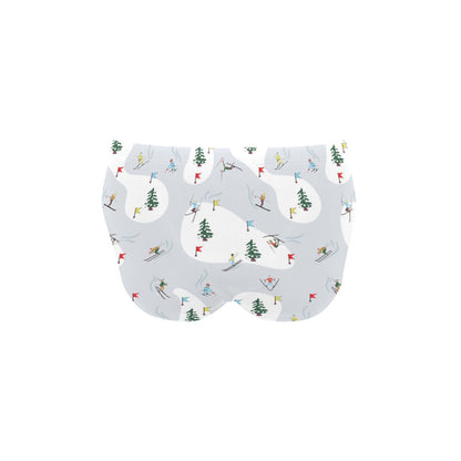 Ski Print Design LKS305 Men's Swimming Briefs