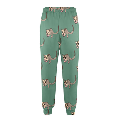 Sugar Glider Pattern Print Design 01 Men's Casual Track Pants