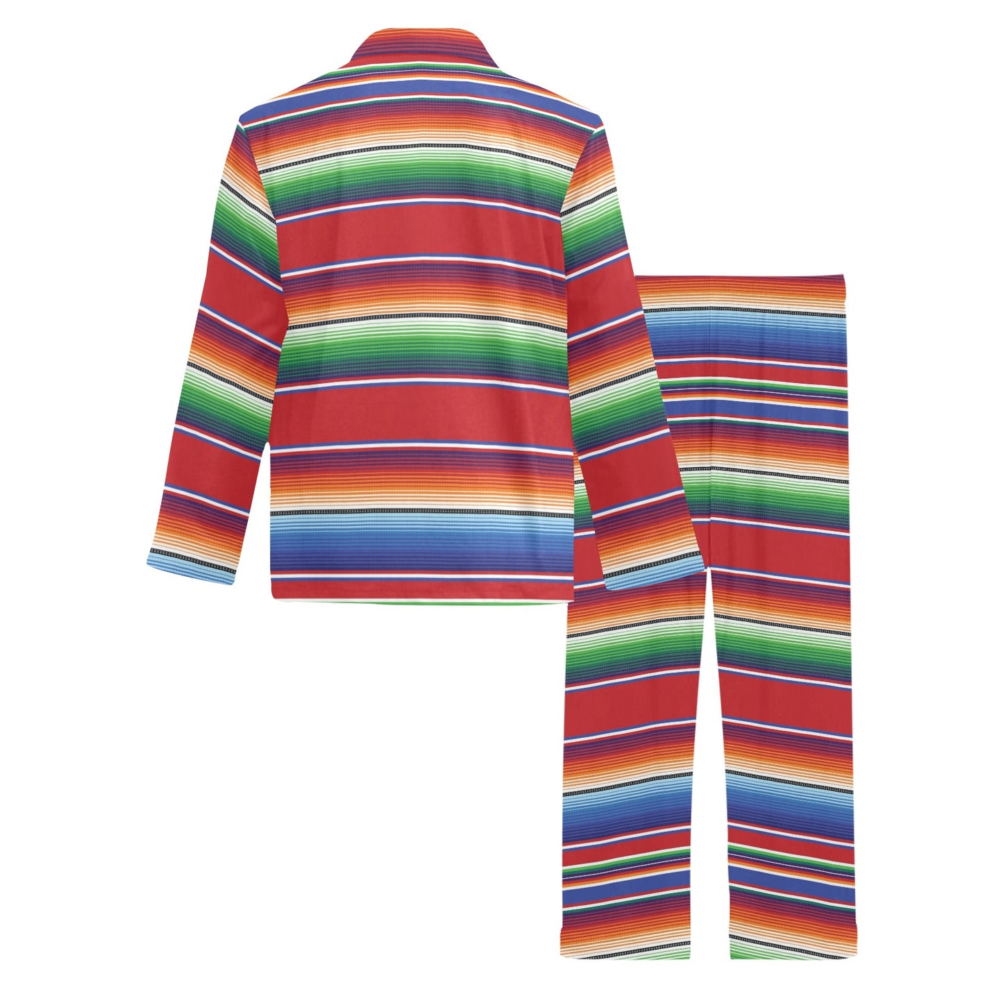 Serape Print Design LKS304 Men's Long Pajama Set