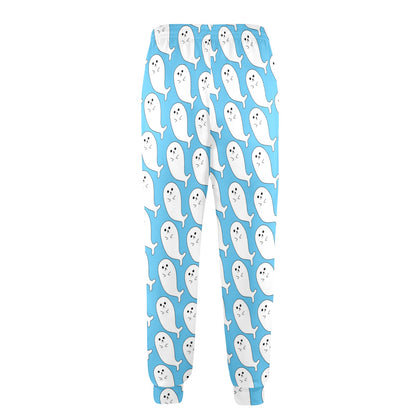 Sea Lion Print Design LKS402 Men's Casual Track Pants