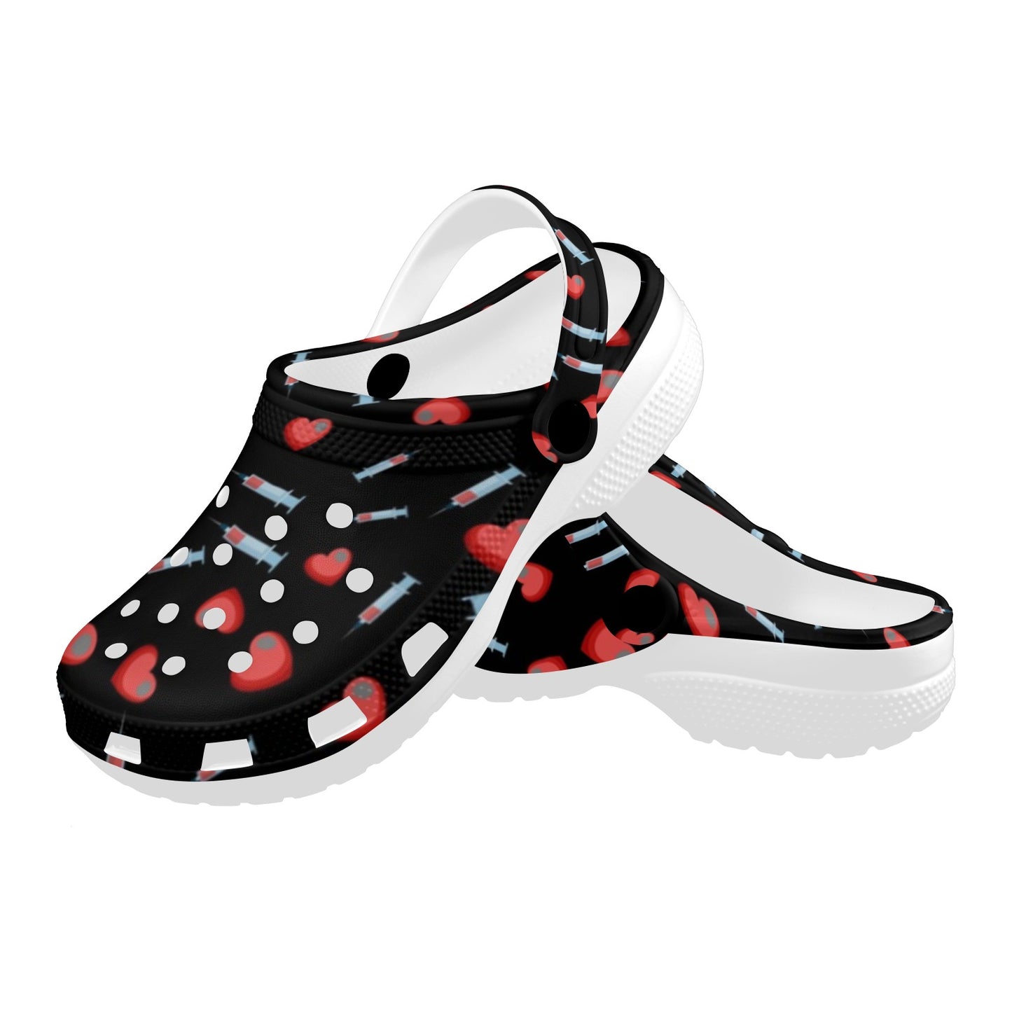 Phlebotomist Medical Concept Unisex Clogs Shoes