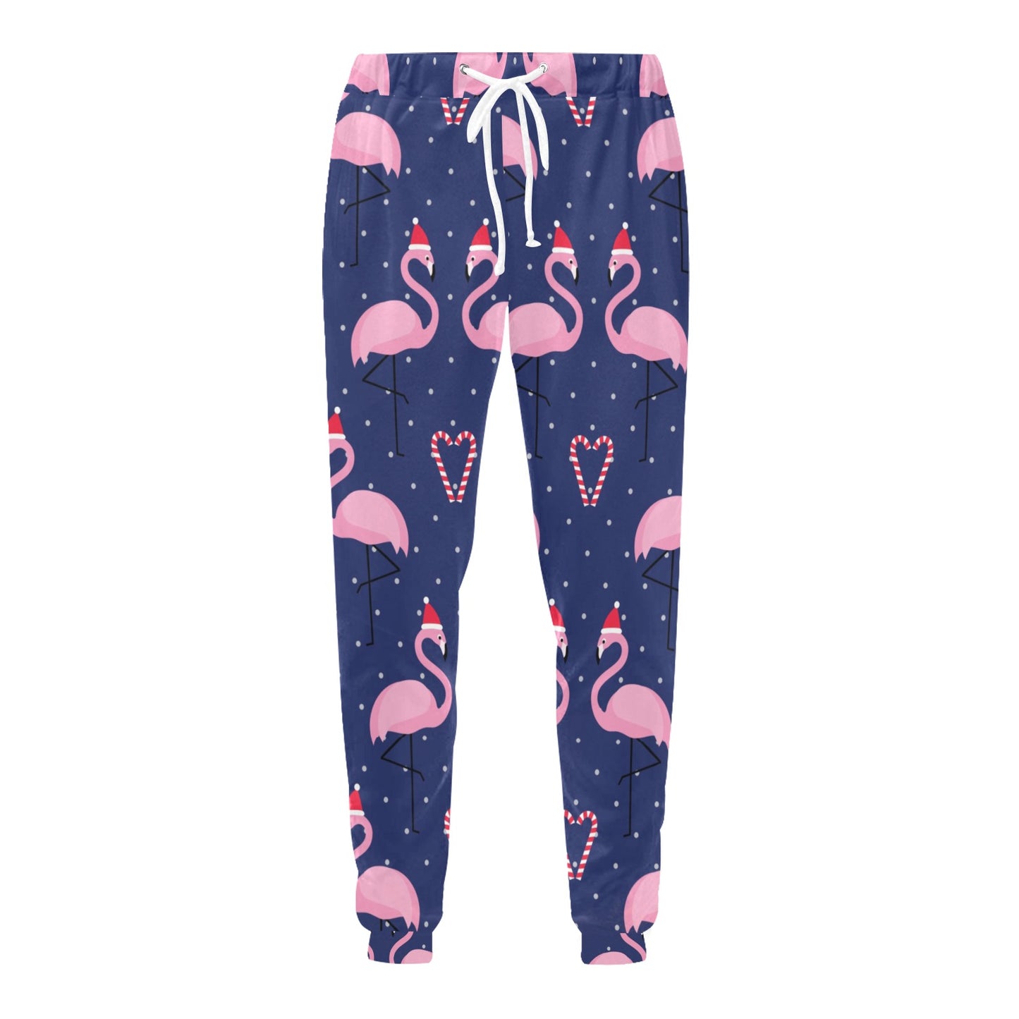 Flamingo Christmas Men's Sweatpants