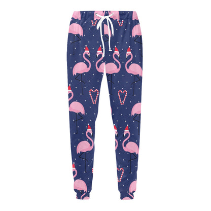 Flamingo Christmas Men's Sweatpants