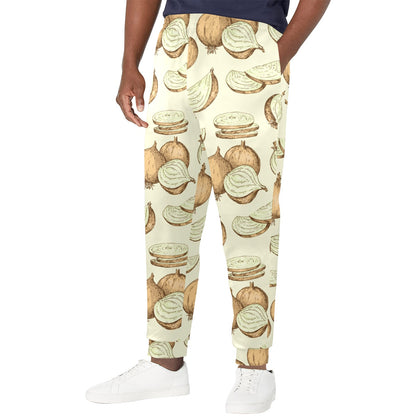 Onion Pattern Print Design A02 Men's Casual Track Pants