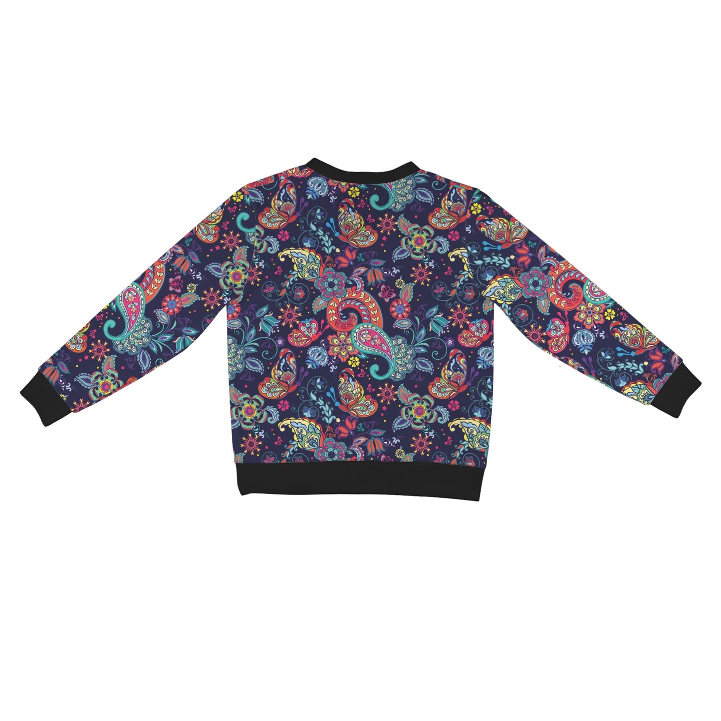 Paisley Boho Pattern Print Design A06 Women's Cardigan