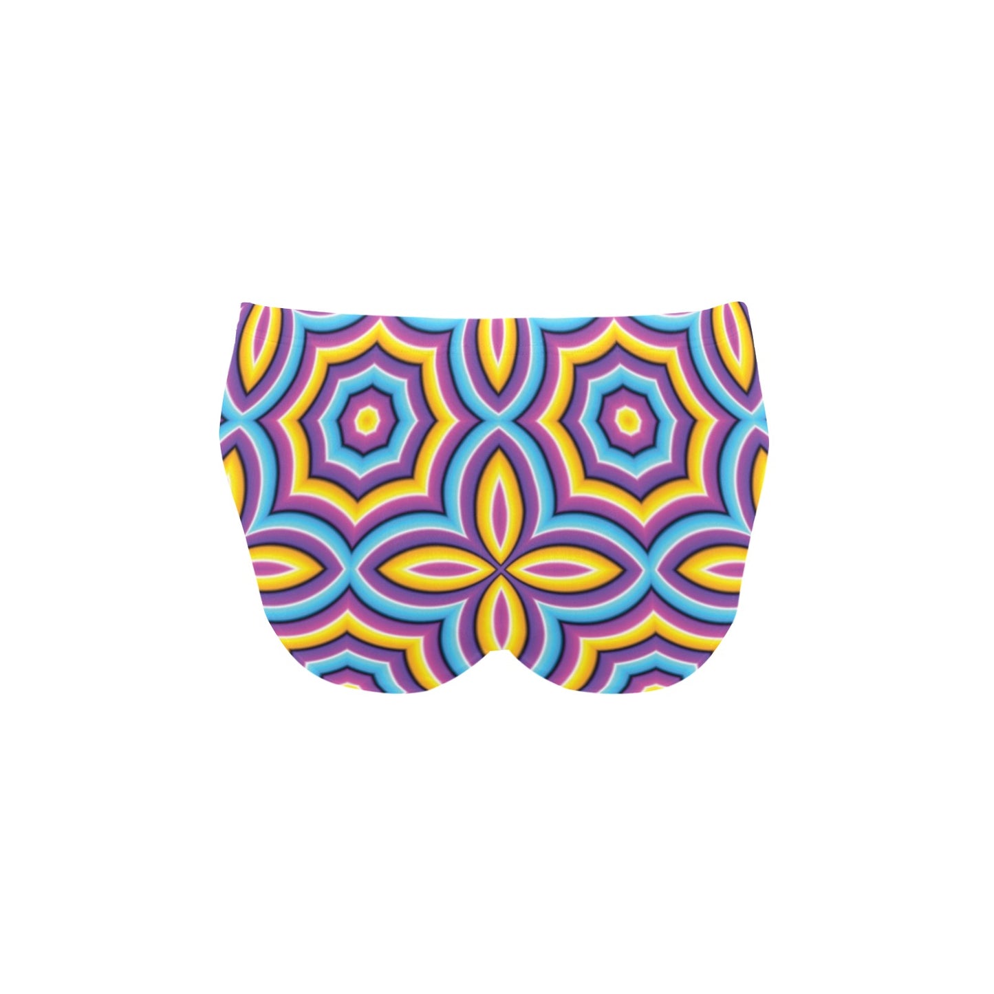 Optical illusion Pattern Print Design A03 Men's Swimming Briefs