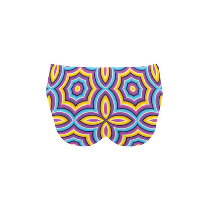 Optical illusion Pattern Print Design A03 Men's Swimming Briefs