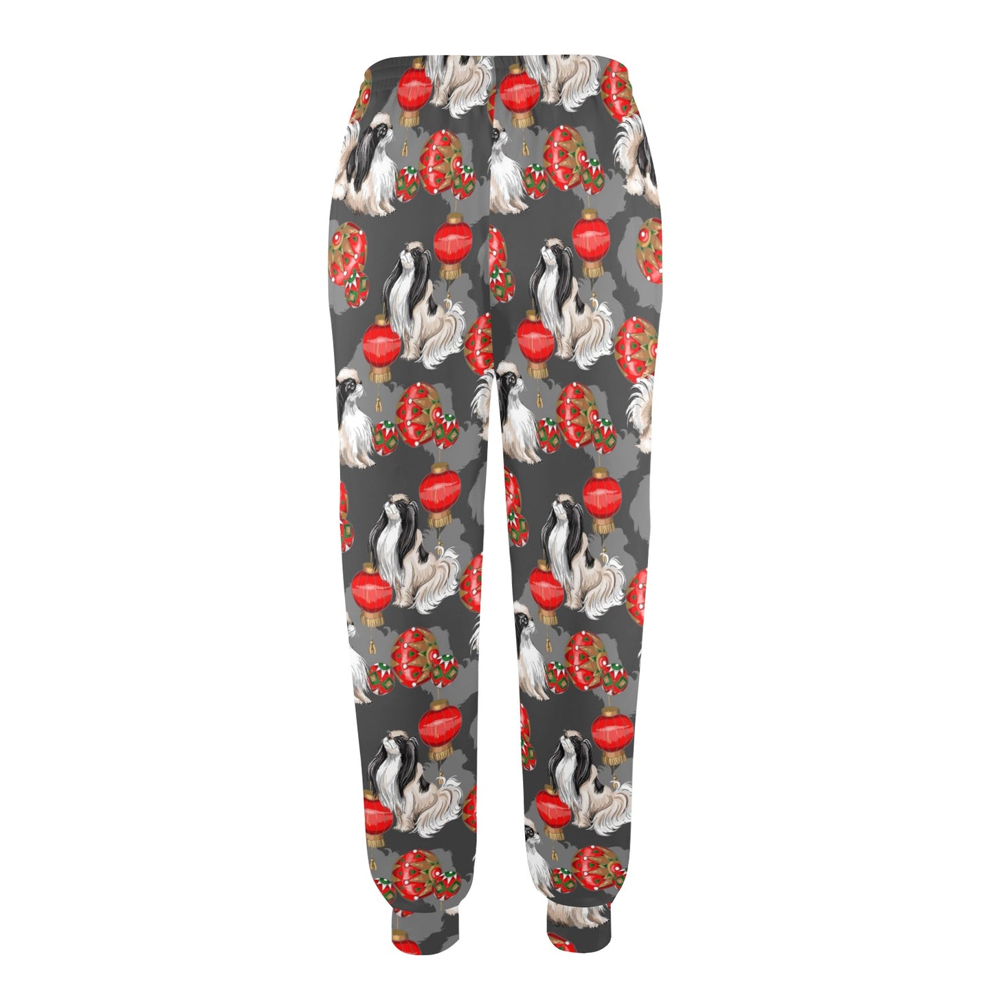 Japanese Chin Pattern Print Design 02 Women's Casual Track Pants