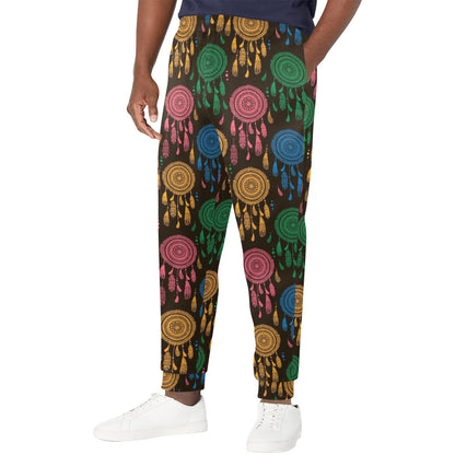 dream colorful catcher Design Print Pattern JJ0153 Men's Casual Track Pants