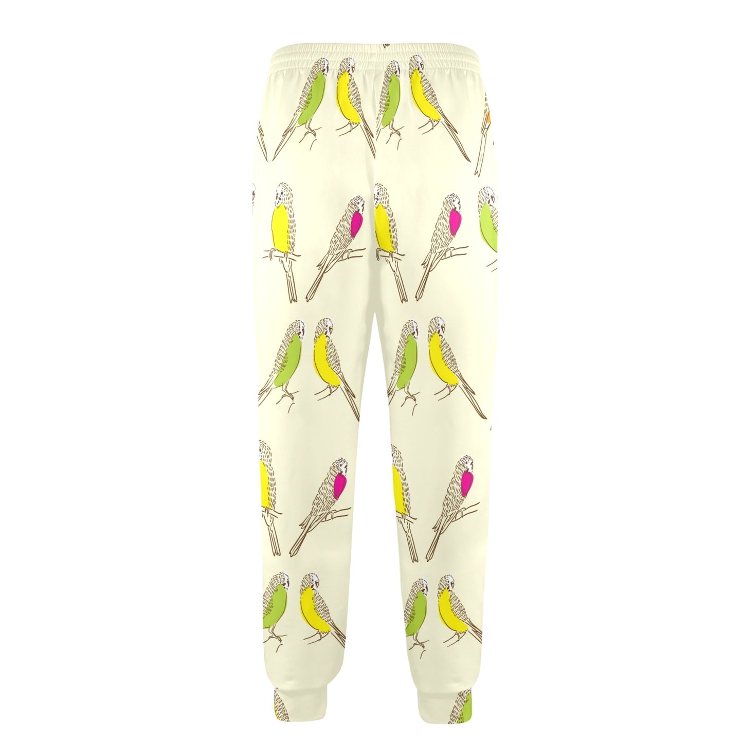 Parakeet Pattern Print Design A01 Men's Casual Track Pants