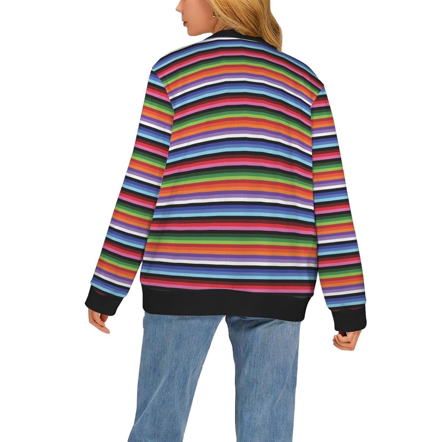 Serape Design Women's Cardigan