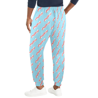 Bacon Pattern Print Design 03 Men's Casual Track Pants