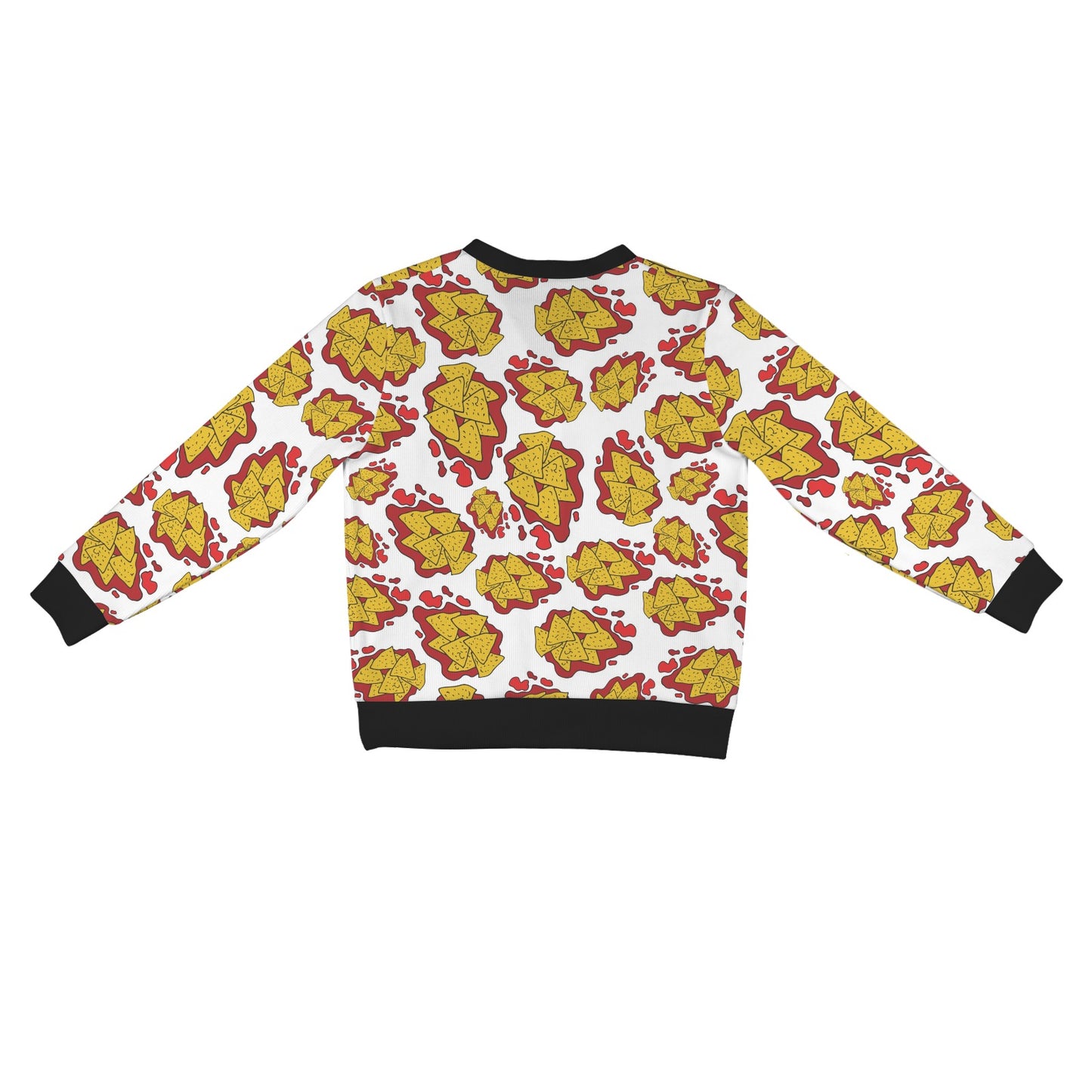 Nachos Pattern Print Design A03 Women's Cardigan