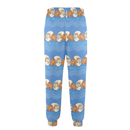 Hermit Crab Design Print Pattern JJ0338 Men's Casual Track Pants