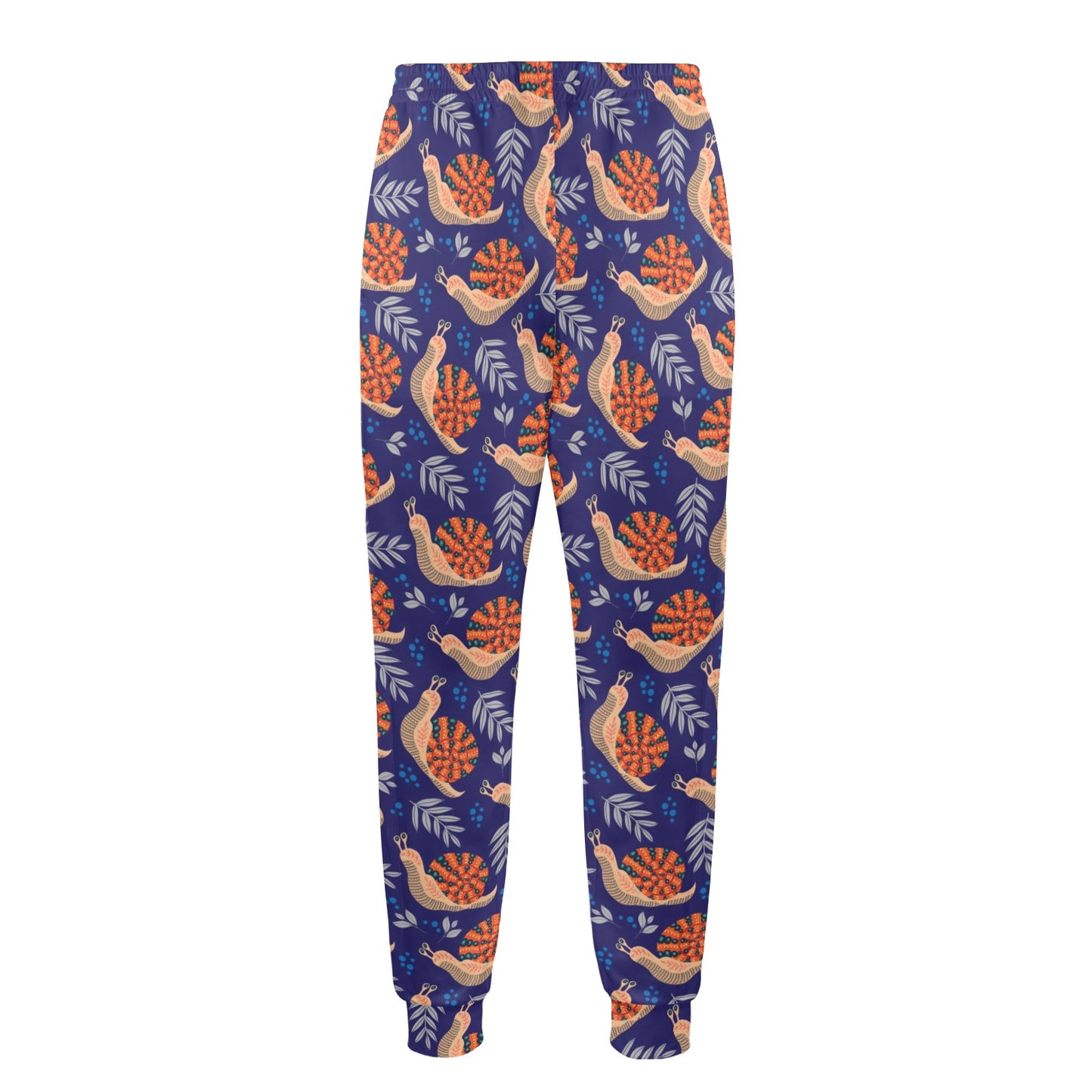 Snail Print Design LKS401 Men's Casual Track Pants