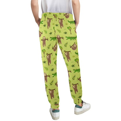 Alligator Pattern Print Design 04 Women's Casual Track Pants