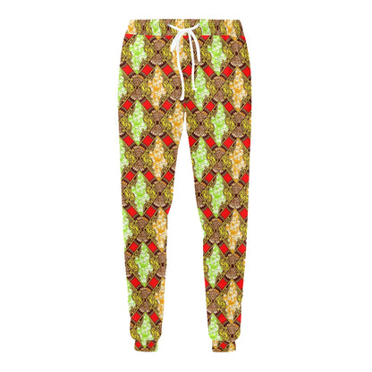 African Classic Print Pattern Men's Sweatpants