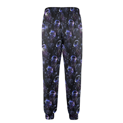 Jellyfish Themed Men's Casual Track Pants