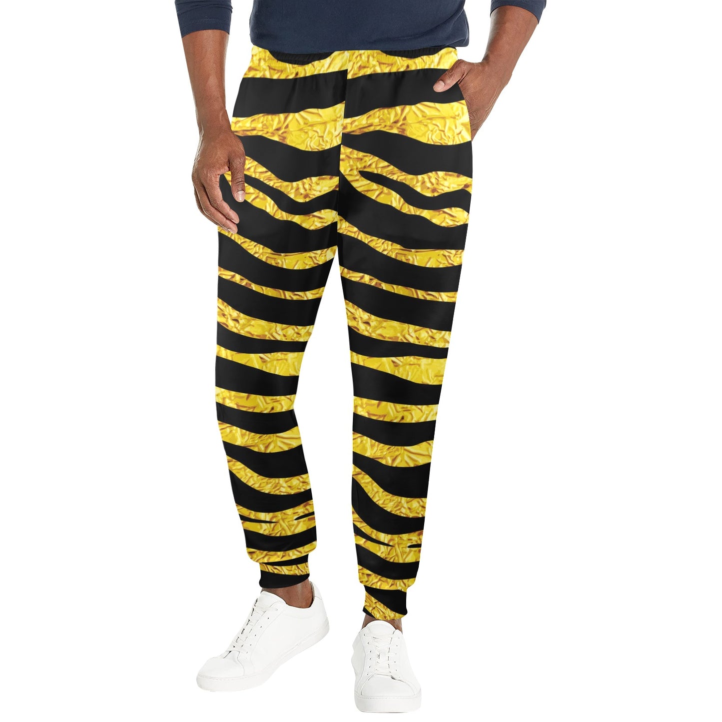 zebra Gold Men's Casual Track Pants