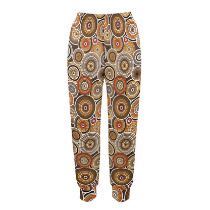 Aboriginal Print Design LKS402 Women's Casual Track Pants
