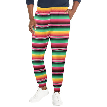 Mexican Blanket Classic Print Pattern Men's Casual Track Pants