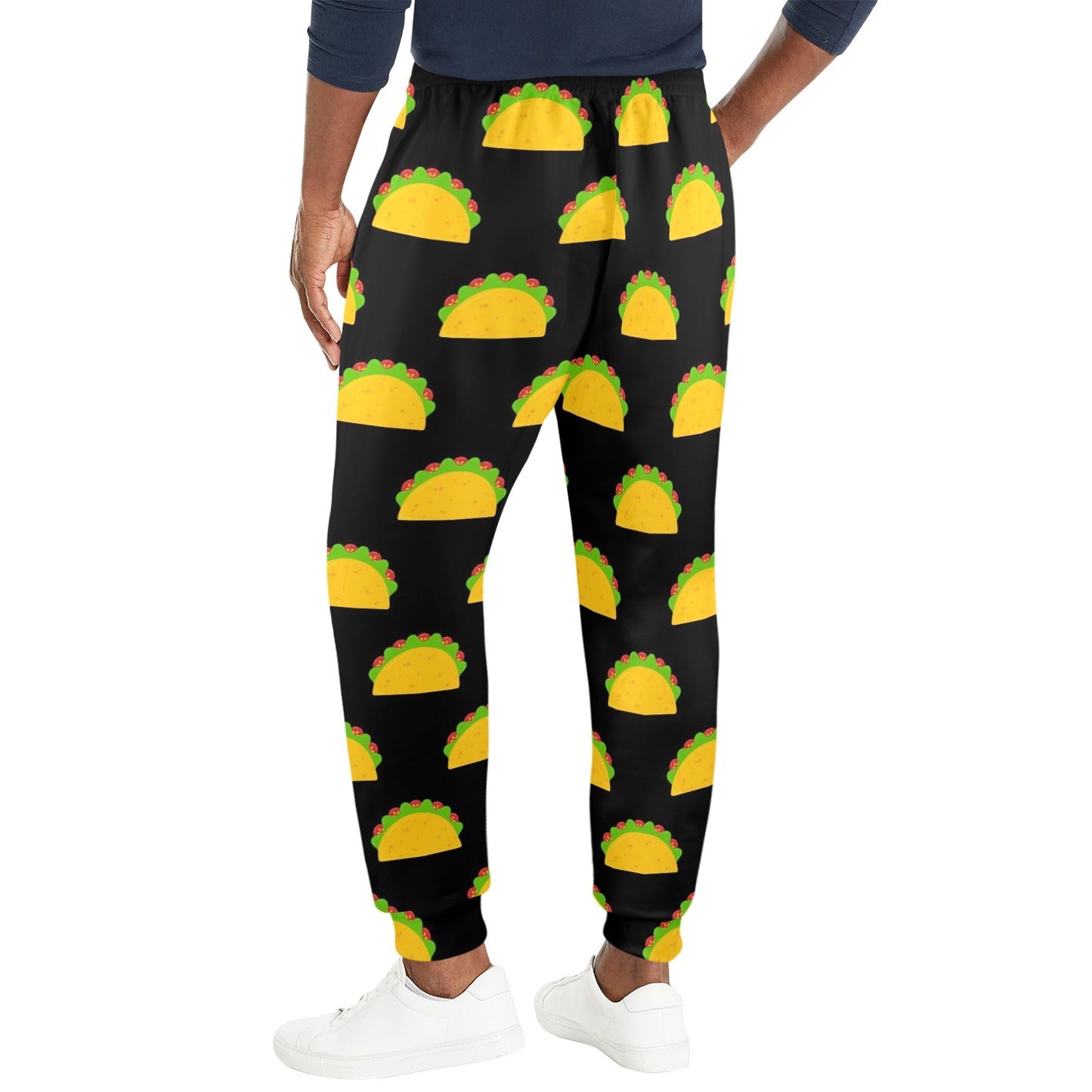 Taco Pattern Print Design TC06 Men's Casual Track Pants