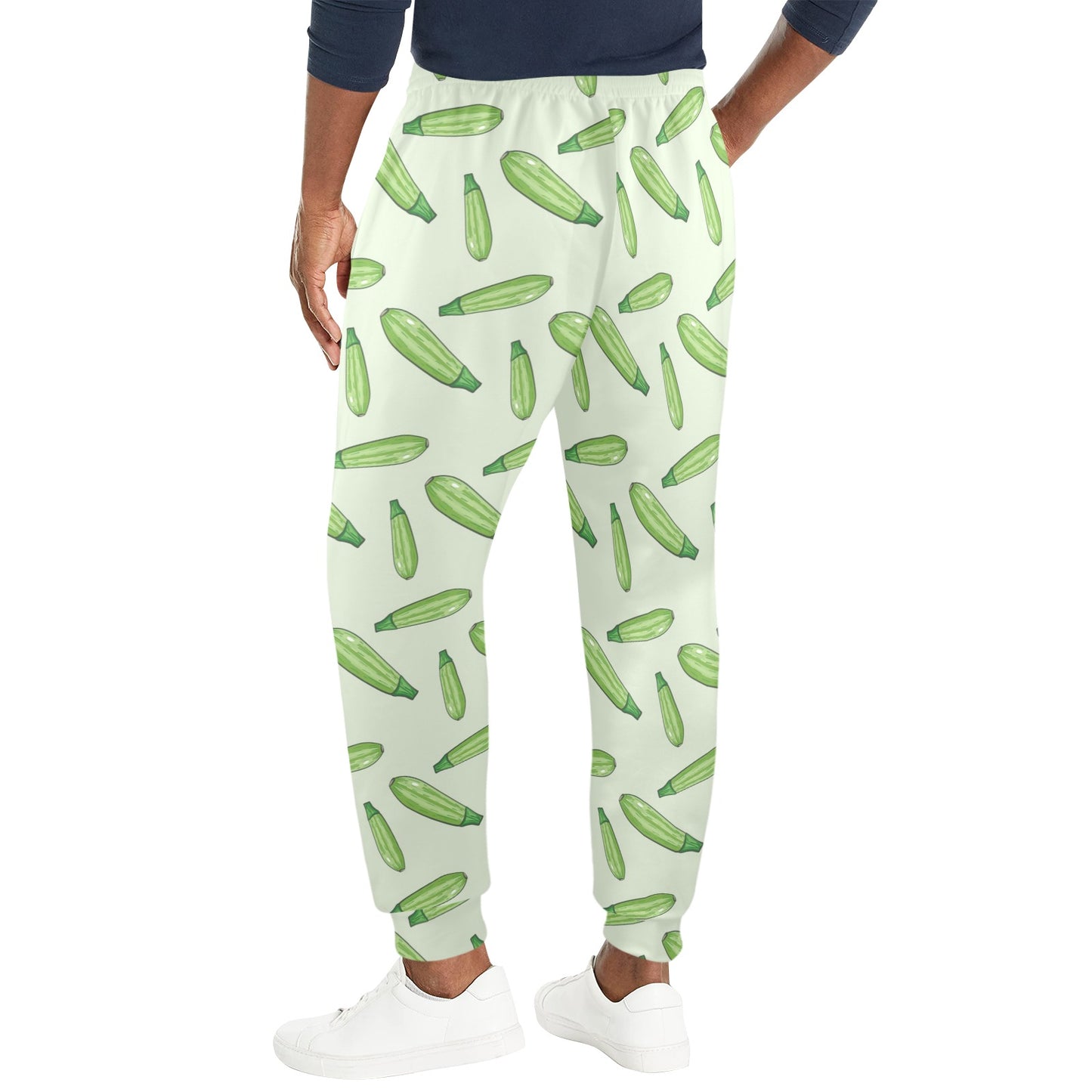 Zucchini Print Design LKS302 Men's Casual Track Pants