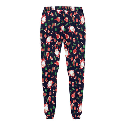Santa Christmas Themed Print Design LKS304 Men's Sweatpants