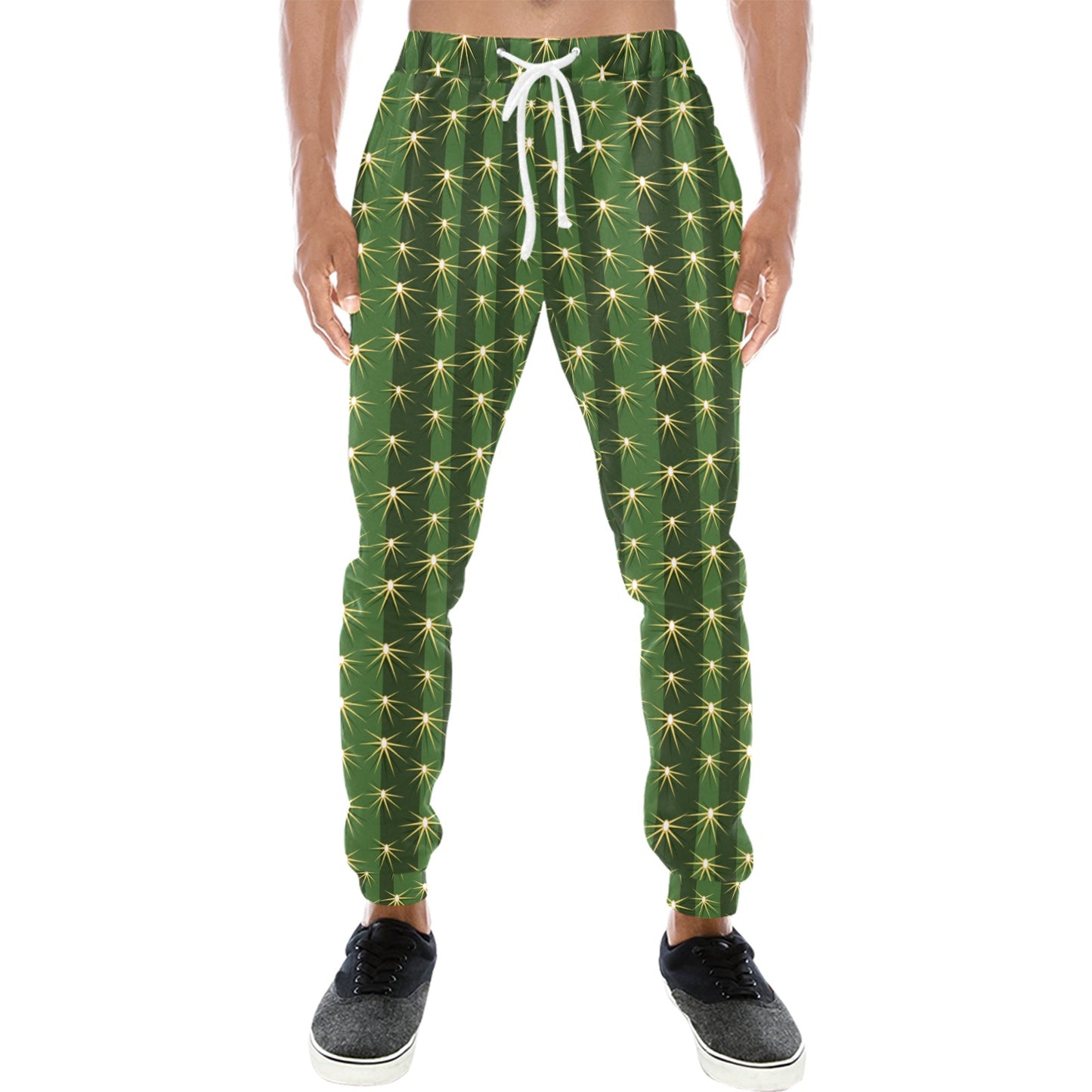 Cactus Skin Print Pattern Men's Sweatpants