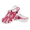 Breast Cancer Awareness Symbol Unisex Clogs Shoes