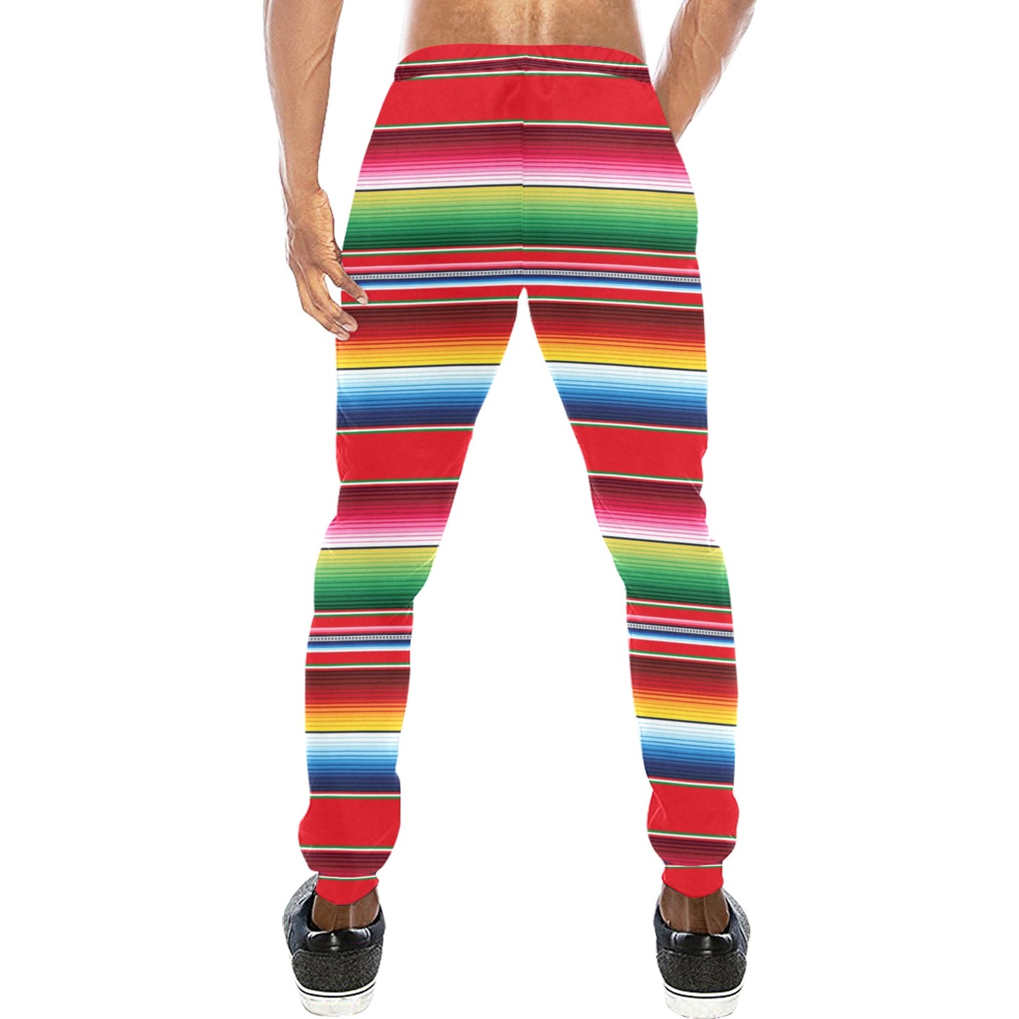 Serape Pattern Men's Sweatpants