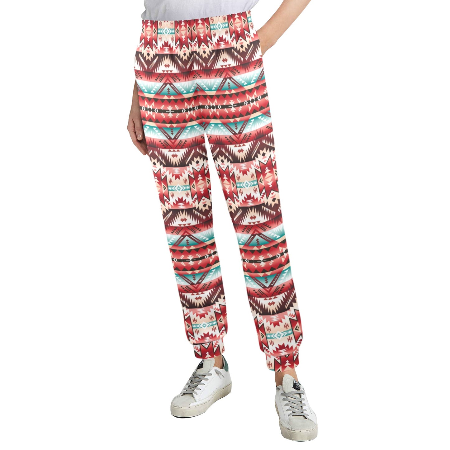 Aztec Western Style Print Pattern Women's Casual Track Pants