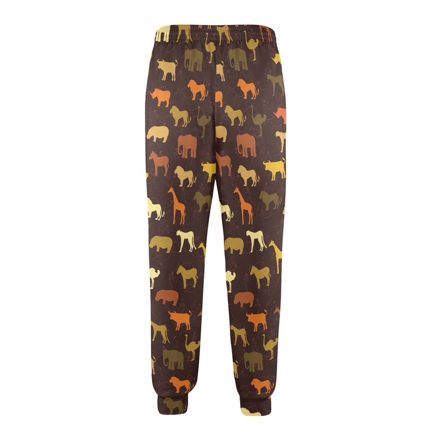 Safari Animal Print Design LKS301 Men's Casual Track Pants