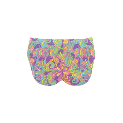 Psychedelic Mushroom Pattern Print Design A05 Men's Swimming Briefs