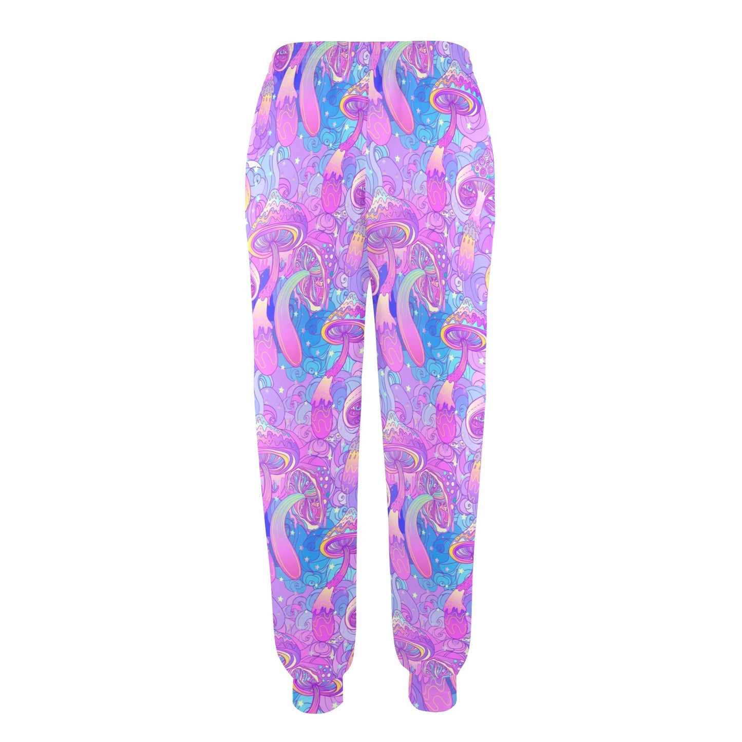 Psychedelic Trippy Mushroom Print Women's Casual Track Pants