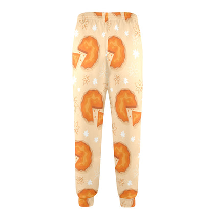 Pie Pattern Print Design A01 Men's Casual Track Pants