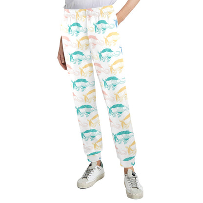 Armadillo Pattern Print Design 05 Women's Casual Track Pants