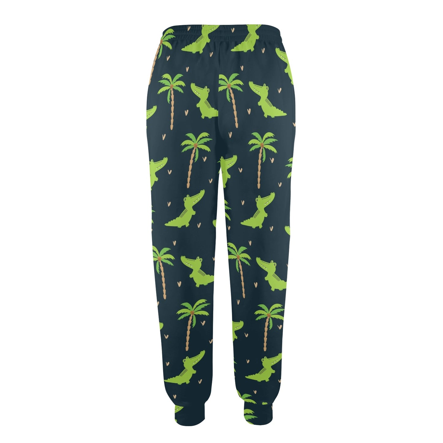 Alligator Pattern Print Design 02 Women's Casual Track Pants