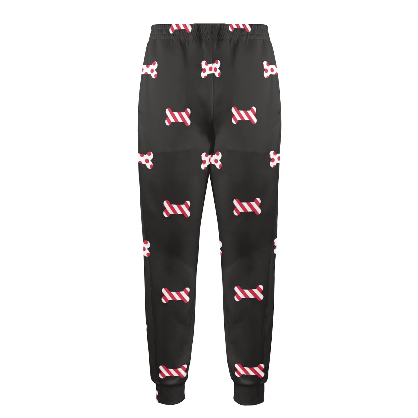Dog Bone Pattern Print Design 04 Men's Casual Track Pants