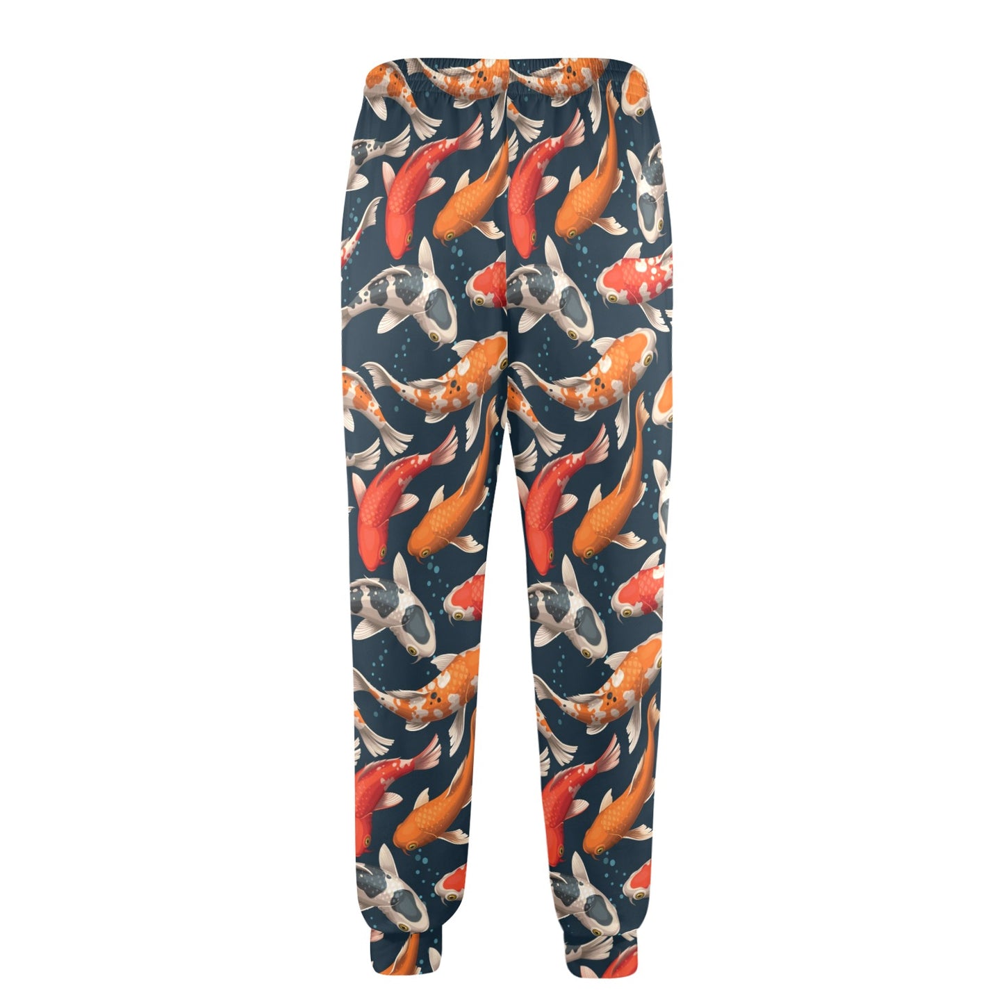 Koi Carp Cute Design Themed Print Men's Casual Track Pants
